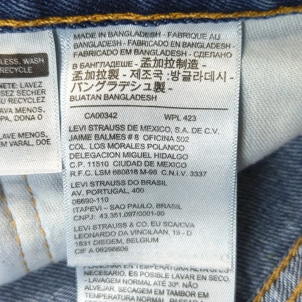 Levi's 541 Athletic Fit Stretch Denim Red Tab‎ Jeans Men's Size 40 x 32